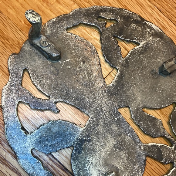 🍐 Vintage brass pear trivet - Picture 8 of 9